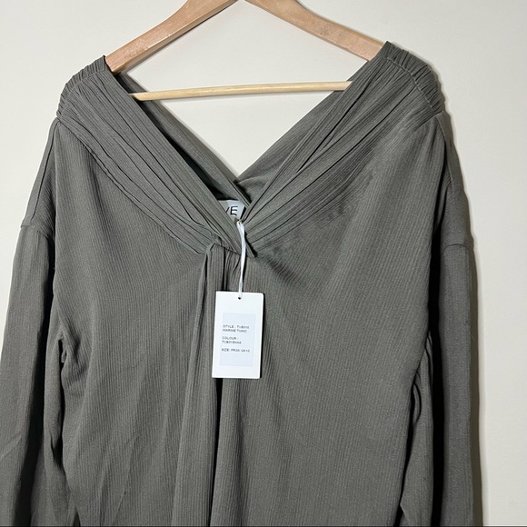 NWT TOVE MARNIE SILK CREPON TUNIC TOP SIZE 8 - Picture 4 of 11
